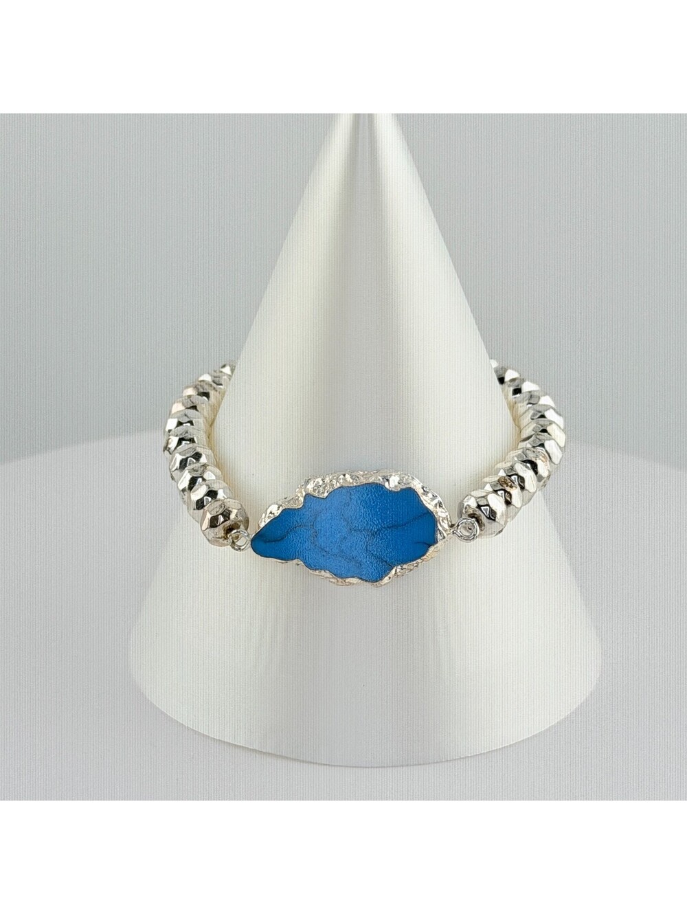 Bomb Party Single Stack Bracelet - on Silver Plating #142